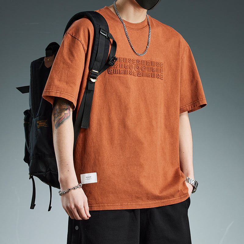 Trendy Loose-fitting T-shirt For Men